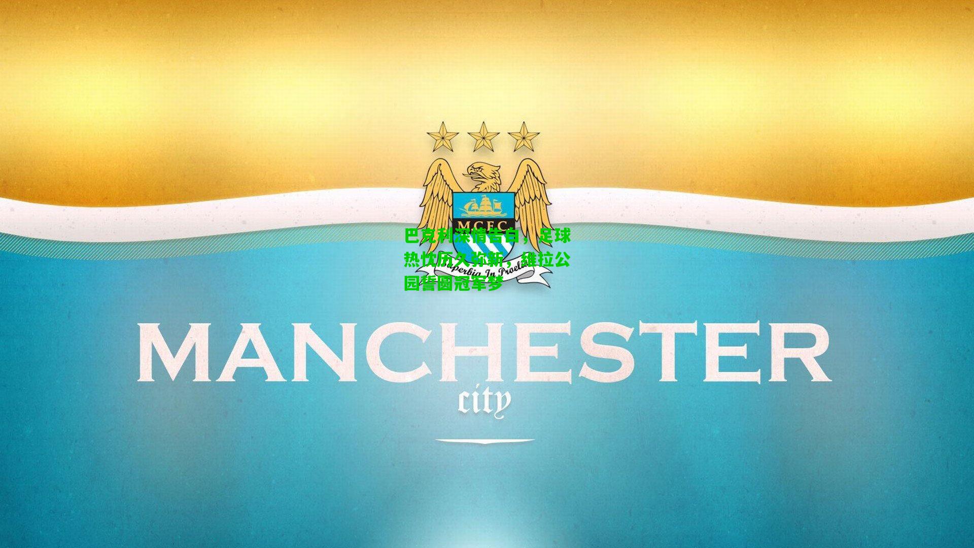 巴克利深情告白，足球热忱历久弥新，维拉公园誓圆冠军梦